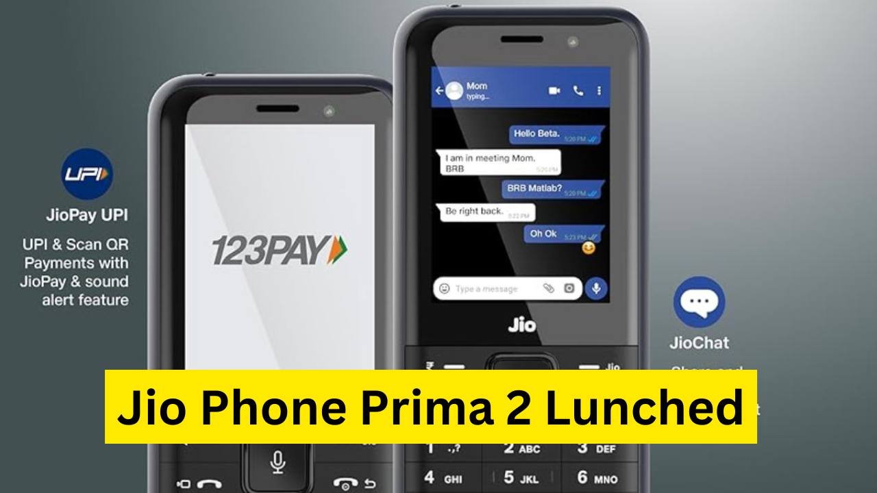 Jio Phone Prima 2