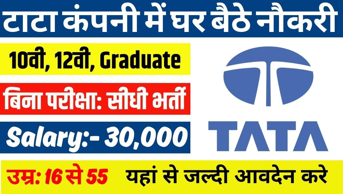 Tata TCS Work From Home Job